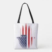 USA-Flagge Tasche (Rückseite)