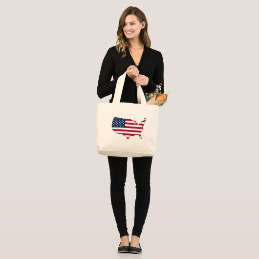 USA-Flagge - Tasche (Vorderseite (Model))