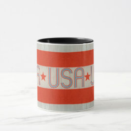 USA-Flagge Tasse