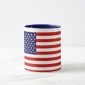 USA-Flagge Tasse (Zentrum)