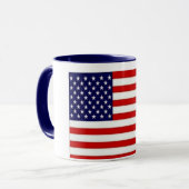 USA-Flagge Tasse (Vorderseite Links)