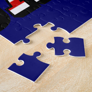 USA-Flagge Text Puzzle