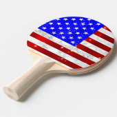 USA-Flagge Tischtennis Schläger (Vorderseite)
