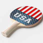 USA-Flagge Tischtennis Schläger (Vorderseite)