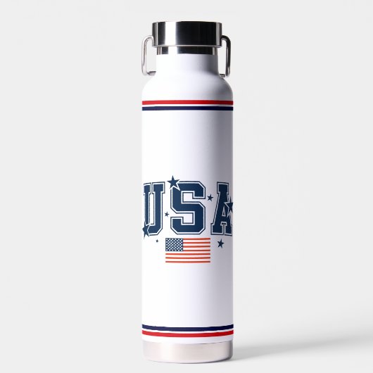 USA-Flagge Trinkflasche (Vorne)