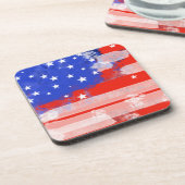 USA-Flagge Untersetzer (Linke Seite)