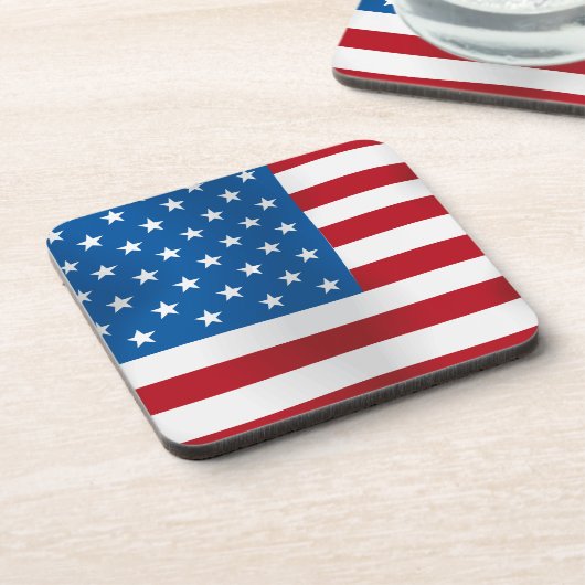 USA-Flagge Untersetzer (Linke Seite)