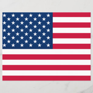 USA-Flagge - Vereinigte Staaten von Amerika - Patr Flyer