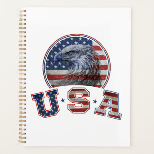 USA-Flagge Vintage Amerikanischer Adler Amerikanis Planer