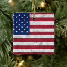 USA-Flagge vintage rot weiß blau Amerika patriotis