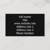 USA-Flagge Visitenkarte (Vorderseite)