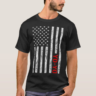 USA-Flagge YoYo Yo-Yo YoYoing T-Shirt