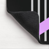 USA Flaggen Alzheimer Ribbon Alzheimer Disease Awa Mousepad (Ecke)