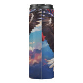 *~* USA Flaggen EAGLE Patriotic Sun Sky America AP Thermosbecher (Rückseite)