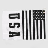 USA-Flaggen-Golftuch Golfhandtuch (Horizontal)