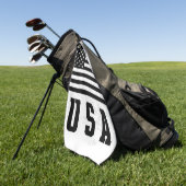 USA-Flaggen-Golftuch Golfhandtuch (Gras)