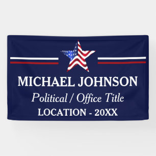 USA-Flaggen-Kampagne Politisch  Banner