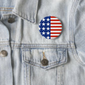 USA-Flaggen-Knopf Button (Beispiel)