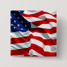 USA-Flaggen-Knopf-Buttone Button