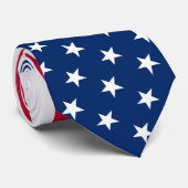 USA-Flaggen-Krawatte Krawatte (Gerollt)