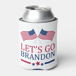 USA Flaggen Let's Go Brandon Can Cooler Dosenkühler