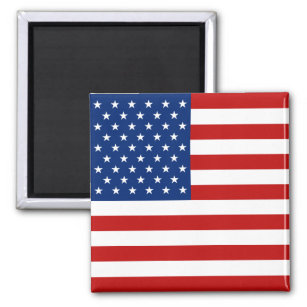 Rot Weiß und Blau USA Vereinigte Staaten Von Amerika Groß Flagge Magnet