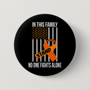 Usa Flaggen Orange Ribbon Products Leukämie Bewuss Button