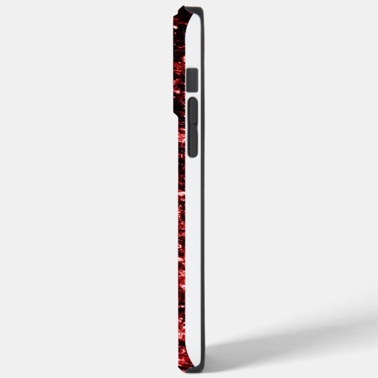 USA Flaggen Rot-Blau-Glitzern Glitzern Case-Mate iPhone Hülle (Rückseite / Links)