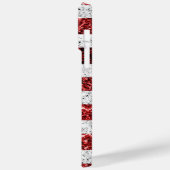 USA Flaggen Rot-Blau-Glitzern Glitzern Case-Mate iPhone Hülle (Rückseite / Links)