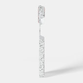 USA Flaggen Rot-Blau-Glitzern Glitzern iPhone Hülle (Linke Seite)