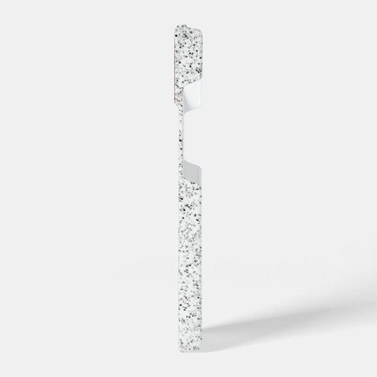 USA Flaggen Rot-Blau-Glitzern Glitzern iPhone Hülle (Linke Seite)