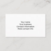 USA Flaggen Rot-Blau-Glitzern Glitzern Visitenkarte (Rückseite)