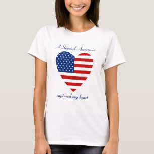 USA-Flaggen-Schatz-T - Shirt