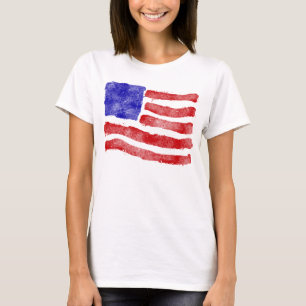 USA-FLAGGEN-SKIZZE T-Shirt