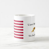 USA-Flaggen-Tasse Kaffeetasse (Mittel)