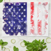 USA-FLAGGEN-WÄSCHE GESCHIRRTUCH (Gefaltet)