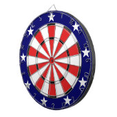 USA Flaggenfarben Dartscheibe (Vorderseite rechts)