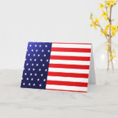 USA-Flaggengrenzwert Karte (Gelbe Blume)