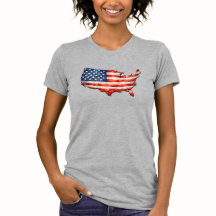 USA-Flaggenkarte - Ich liebe mein Land patriotisch