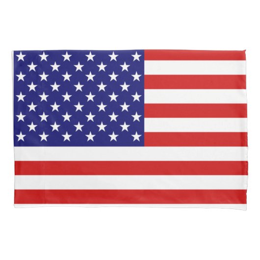 USA-Flaggenkatalog Kissenbezug (Vorderseite)