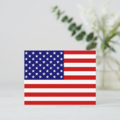 USA-Flaggenkatalog Postkarte (Stehend Vorderseite)