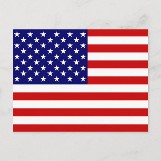 USA-Flaggenkatalog Postkarte (Vorderseite)
