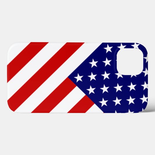 USA-Flaggenkennzeichnung Case-Mate iPhone Hülle (Rückseite (Horizontal))