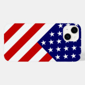 USA-Flaggenkennzeichnung Case-Mate iPhone Hülle (Rückseite (Horizontal))