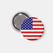 USA-Flaggenmagazin Magnet (Vorderseite/Rückseite)