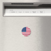 USA-Flaggenmagnet Magnet (In Situ (Geschirrspüler))