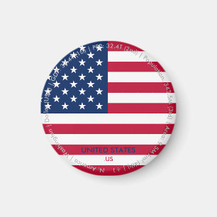 USA-Flaggenmagnet Magnet