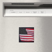 USA-Flaggenmagnet Magnet (In Situ (Geschirrspüler))