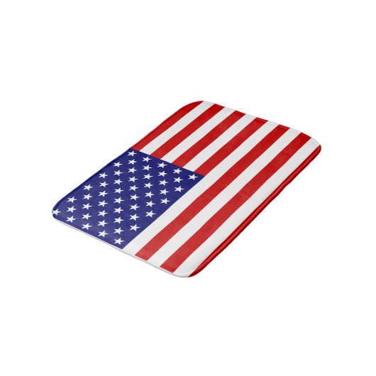 USA-Flaggenmarke Badematte (Schrägansicht)