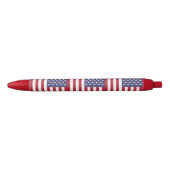 USA-Flaggenmuster Kugelschreiber (Vorderseite)